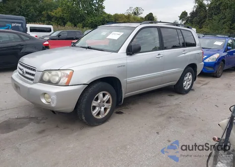 2002 Toyota Highlander Limited V6 z USA, uszkodzony, nr VIN JTEGF21A020047494